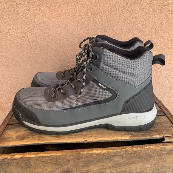 Bogs Men’s Shale Mid Safety Toe Shoes - Picture 2 of 10